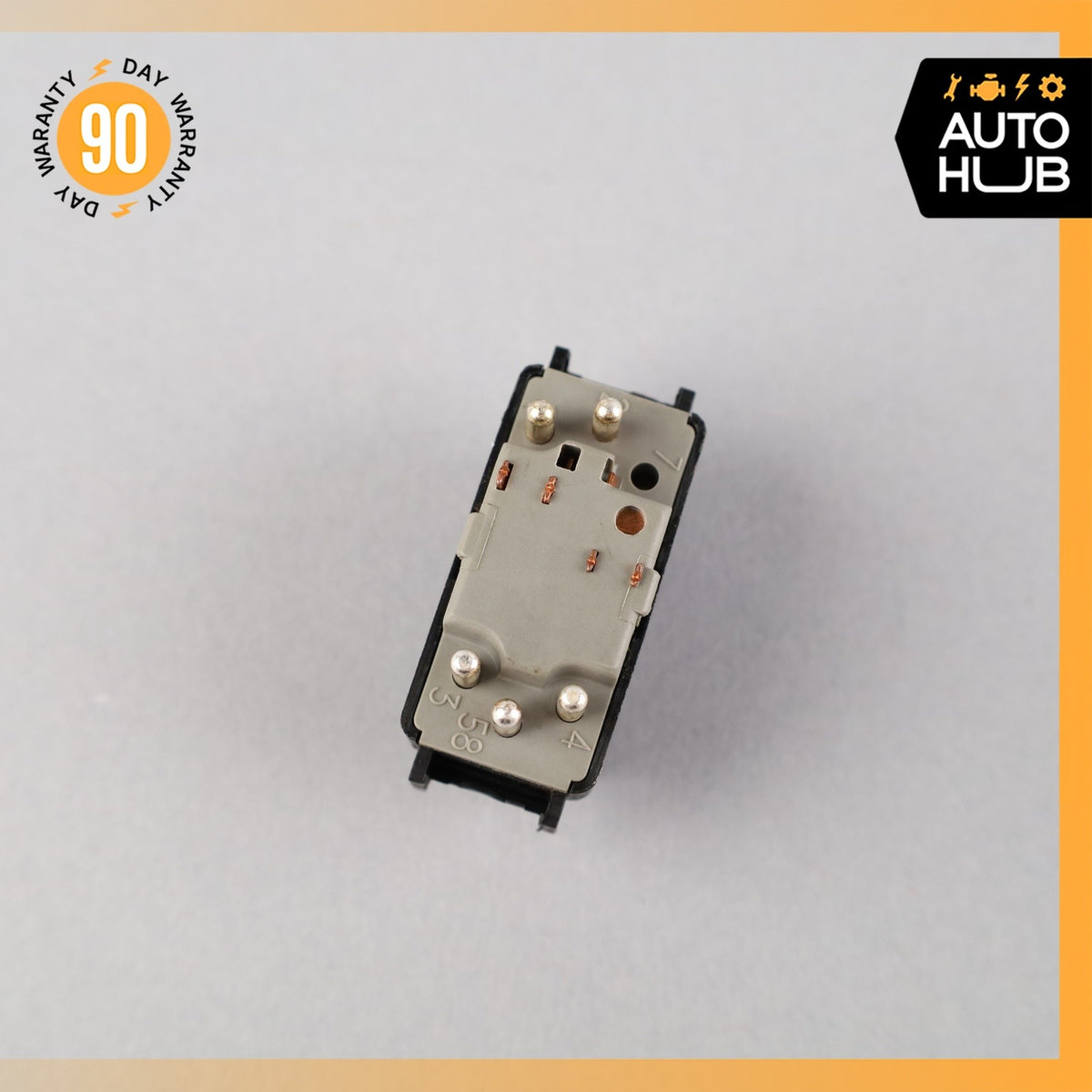 92-99 Mercedes W140 CL600 S500 S600 Rear Window Roller Blind Switch OEM 63k - photo 7