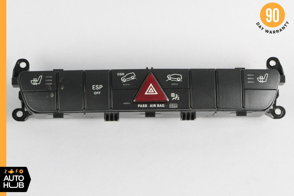 06-12 Mercedes W164 GL450 ML550 Dash Hazard Heated Seats ESP Control Panel OEM - photo 1