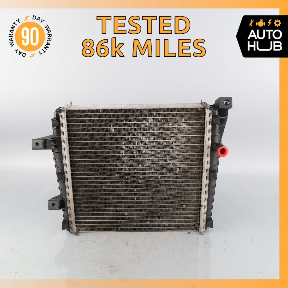 12-16 Porsche Panamera 970 Hybrid Right Auxiliary Water Cooler Radiator OEM 86k - photo 1