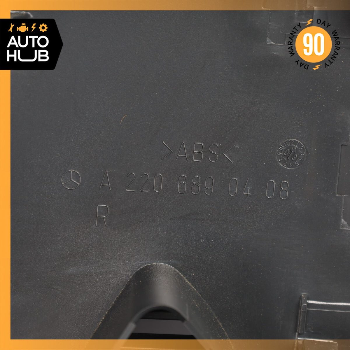 03-06 Mercedes W220 S55 AMG S430 Right Dashboard Dash Board Trim Cover Vent OEM - photo 11