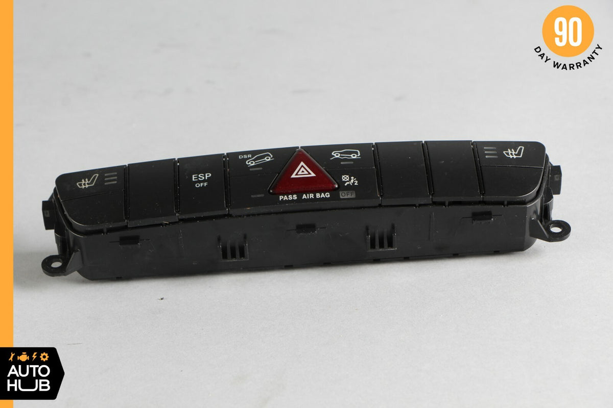 06-12 Mercedes W164 ML550 GL450 Dash Hazard Heated Seats ESP Control Panel OEM - photo 10