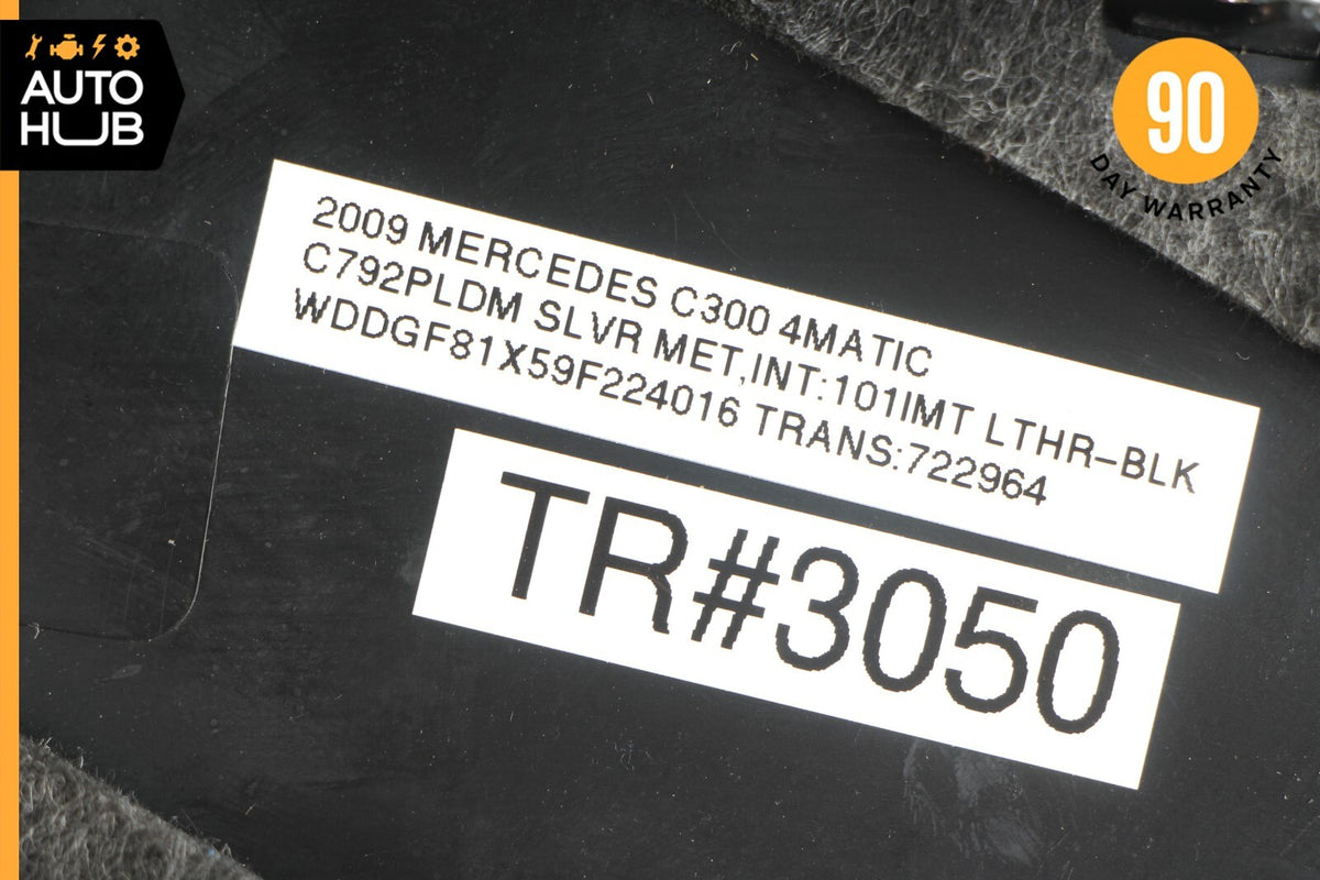 08-14 Mercedes W204 C300 C350 Dashboard Dash Board Trim Panel Left Black OEM - photo 12