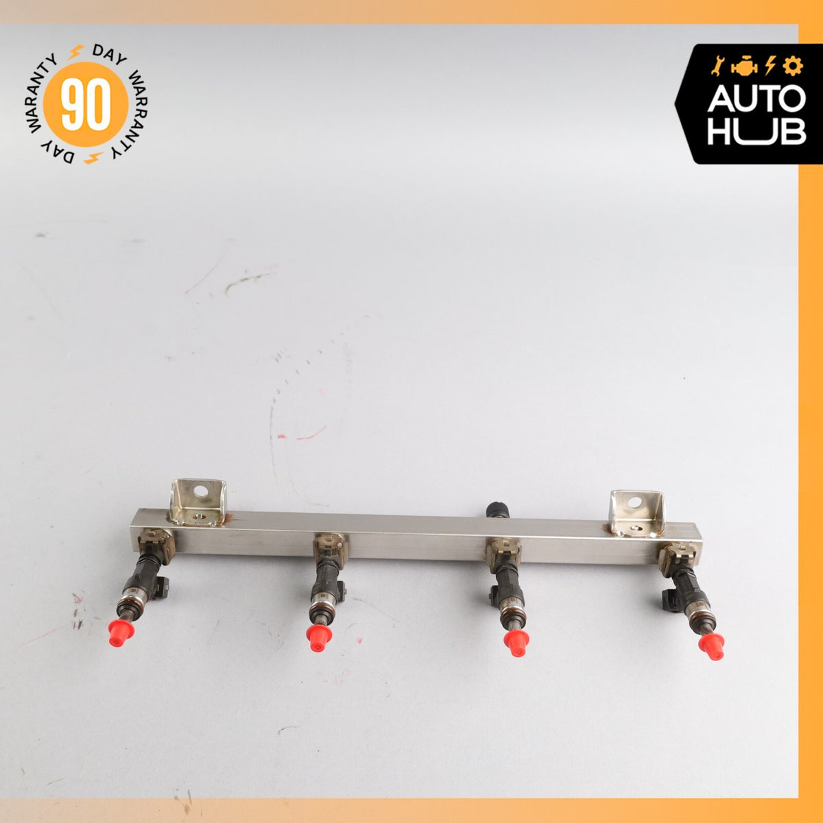 Maserati Quattroporte Fuel Injection Rail Line w/ Injectors Right Side OEM 68k - photo 6