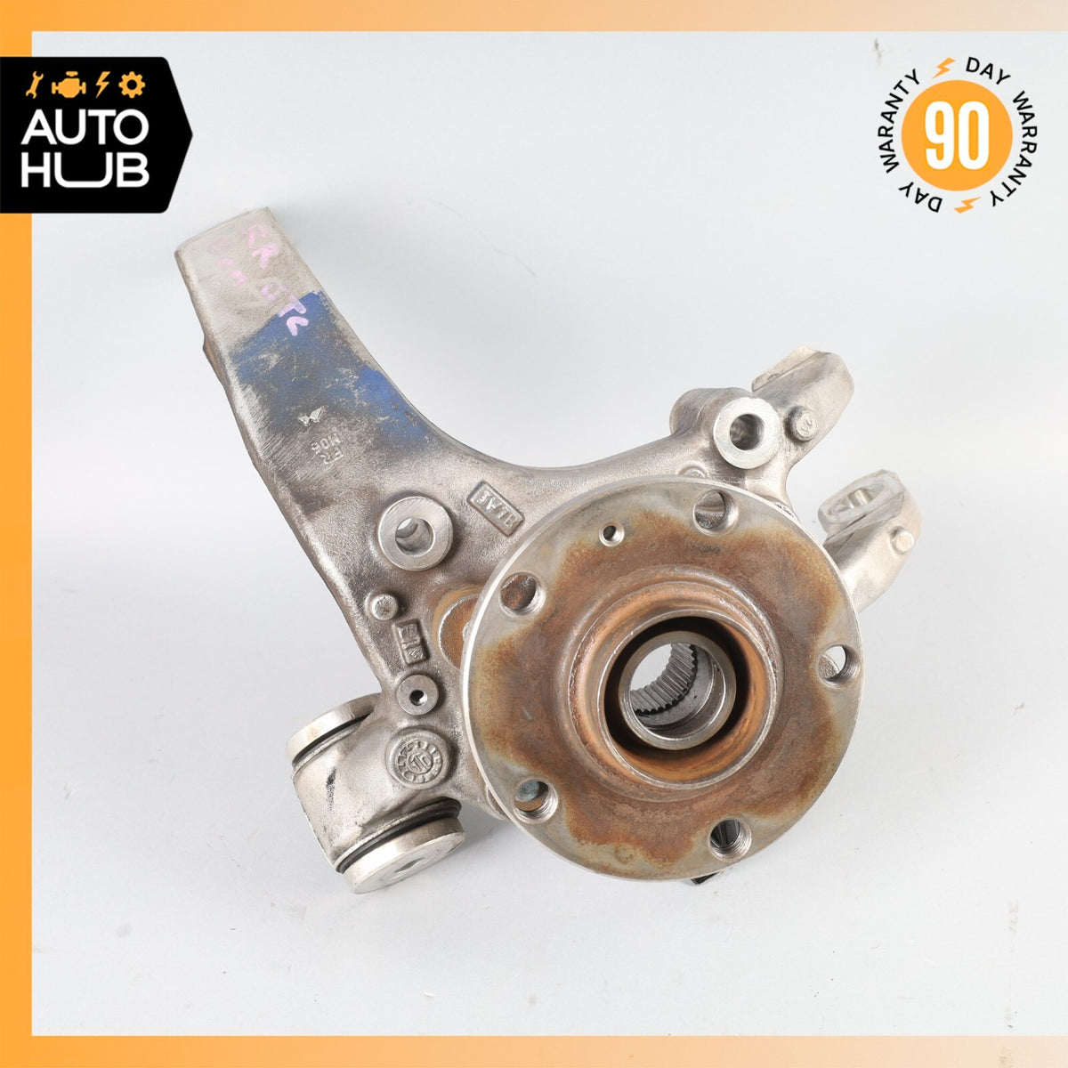 07-12 Bentley Continental GTC Rear Right Side Spindle Knuckle Hub OEM 59k - photo 5