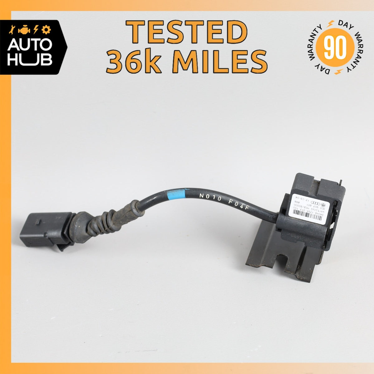 03-07 Bentley Continental GT GTC Front Left Acceleration Sensor Module Unit OEM - photo 1