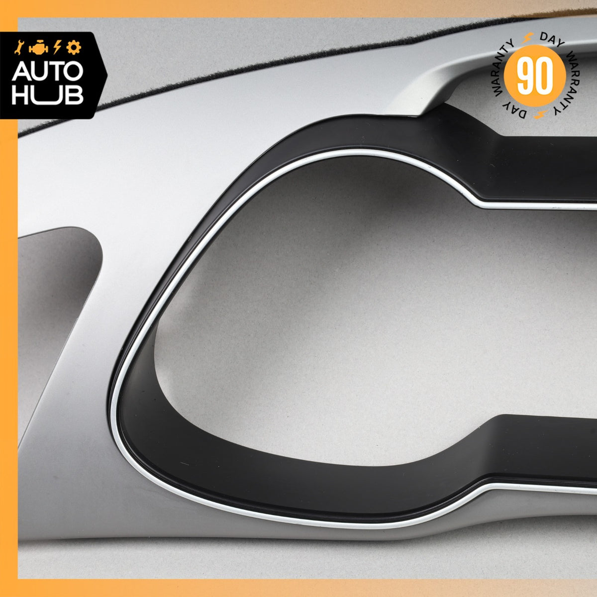 2013 Audi B8 A4 Dashboard Instrument Cluster Screen Cover Panel Bezel Trim OEM - photo 7