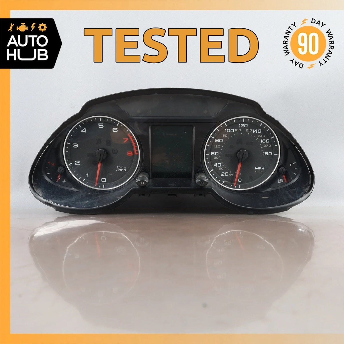 11-12 Audi 8R Q5 Instrument Cluster Speedometer 8R0920950K OEM 153k - photo 1