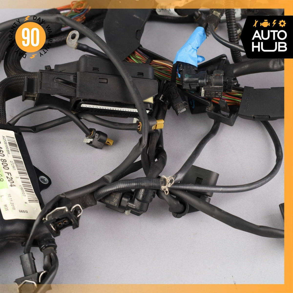 Mercedes W204 C300 C350 GLK350 Engine Motor Wire Wiring Harness 2721504333 OEM - photo 7