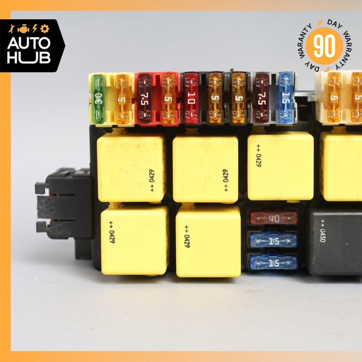 03-12 Mercedes R230 SL500 SL55 AMG Front Left SAM Fuse Box Control Module OEM - photo 6