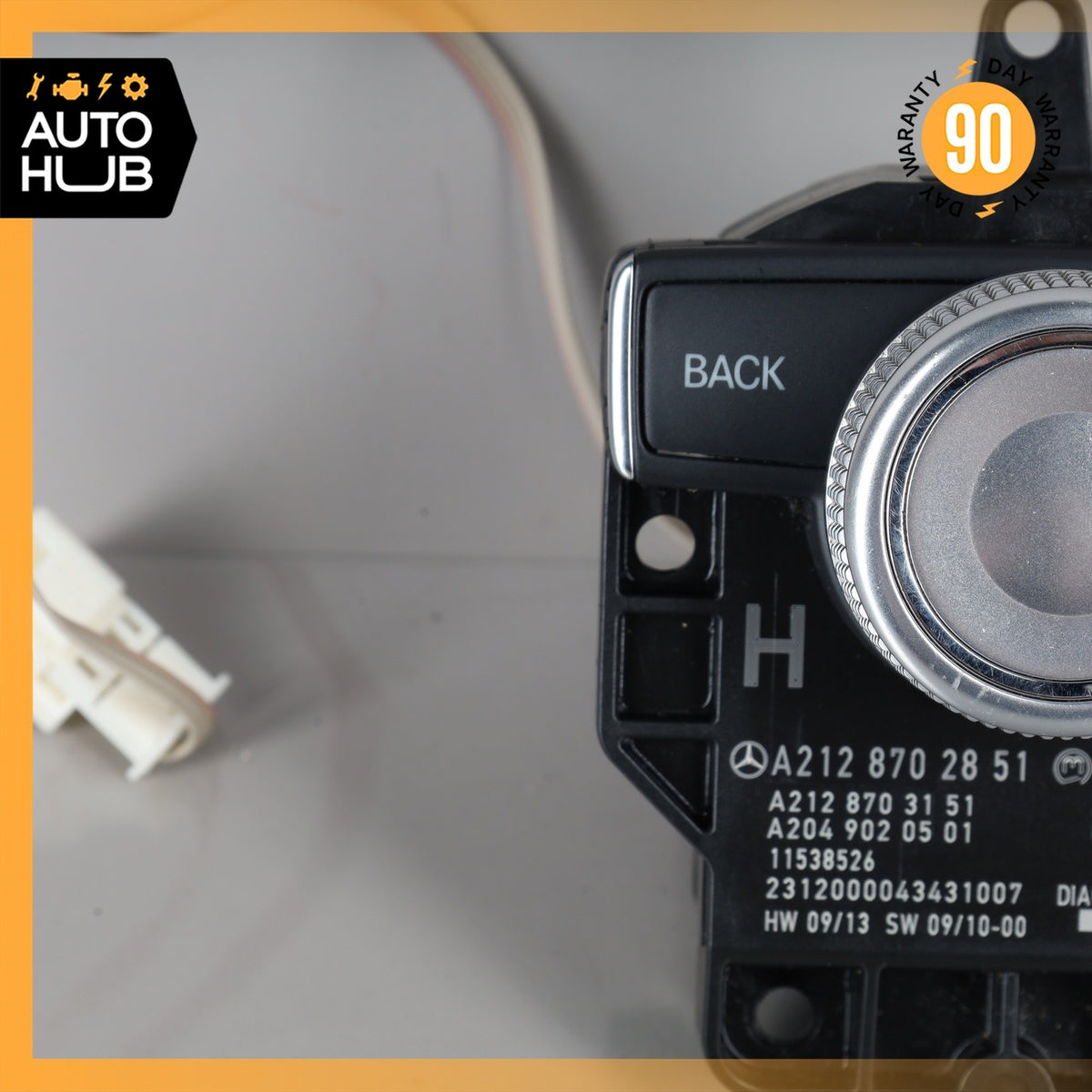 10-13 Mercedes W212 E350 E550 Console Head Unit Controller Knob Multi Switch OEM - photo 2