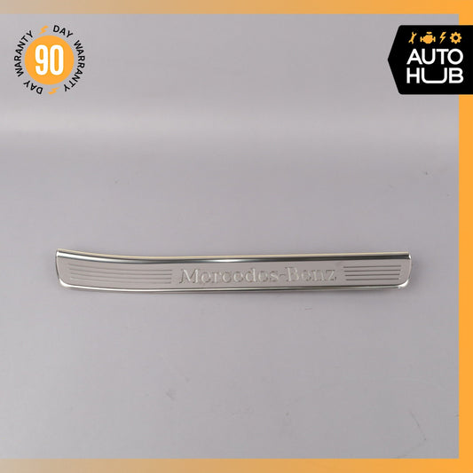 14-20 Mercedes W222 S550 S600 Rear Right Illuminated Door Step Sill Panel OEM - photo 1