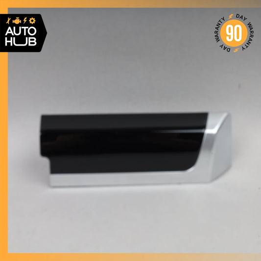 11-18 Porsche Cayenne 958 Dashboard Dash Left Side Molding Trim Piano Wood OEM - photo 1
