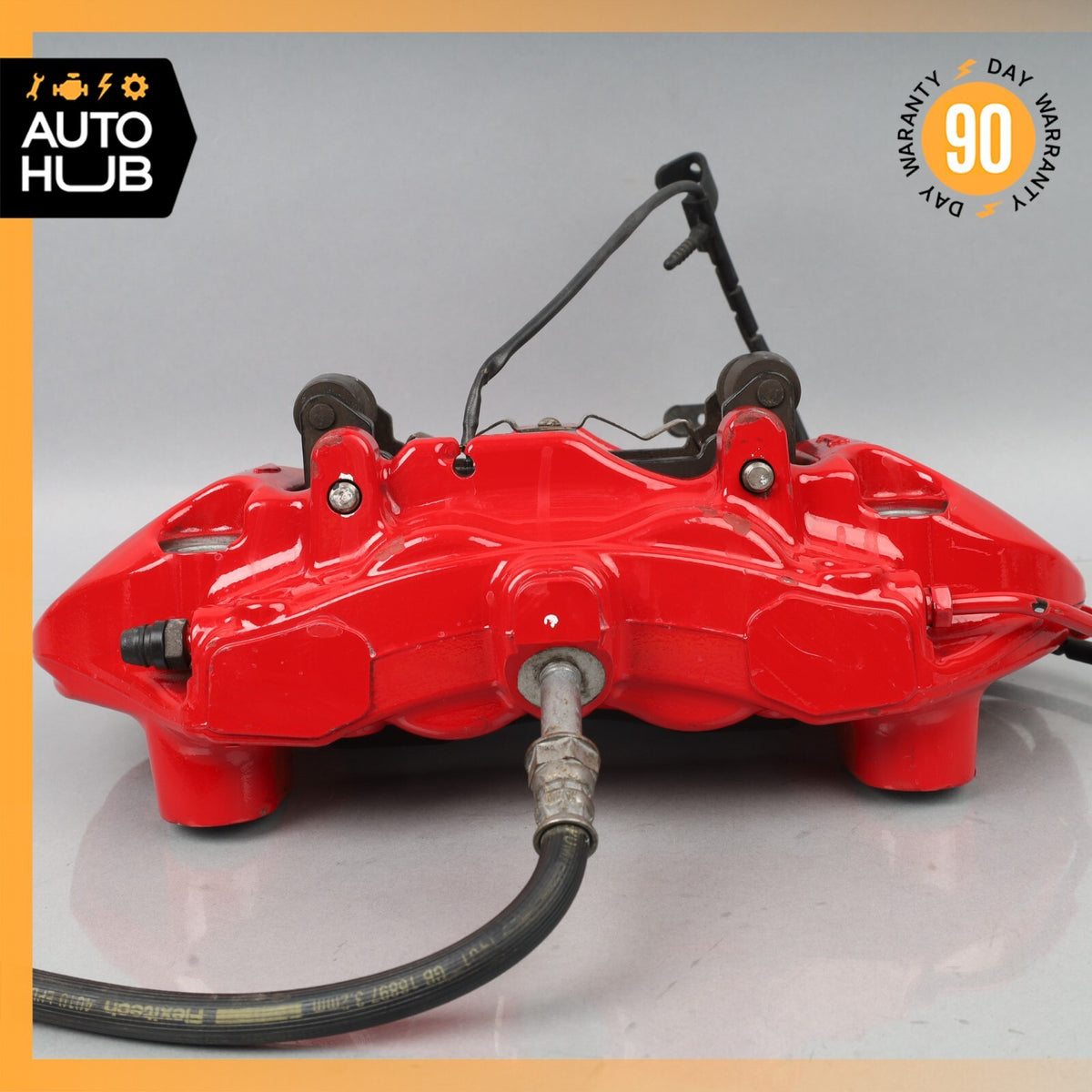 Aston Martin DB11 Rear Left Driver Side Brake Caliper Brembo Red OEM - photo 21