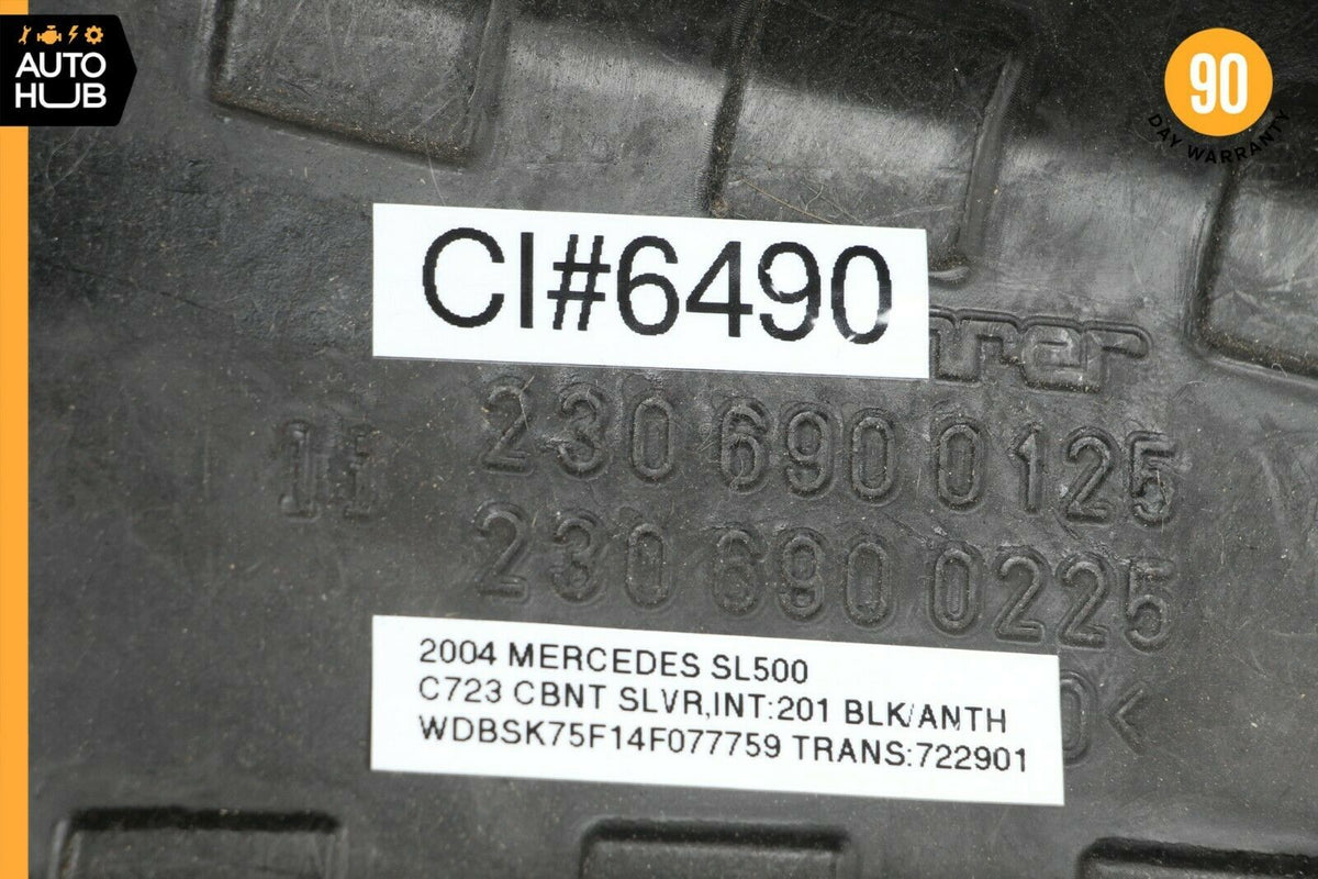 03-06 Mercedes R230 SL500 SL55 Front Left Side Interior Trim Panel A Pillar OEM - photo 12