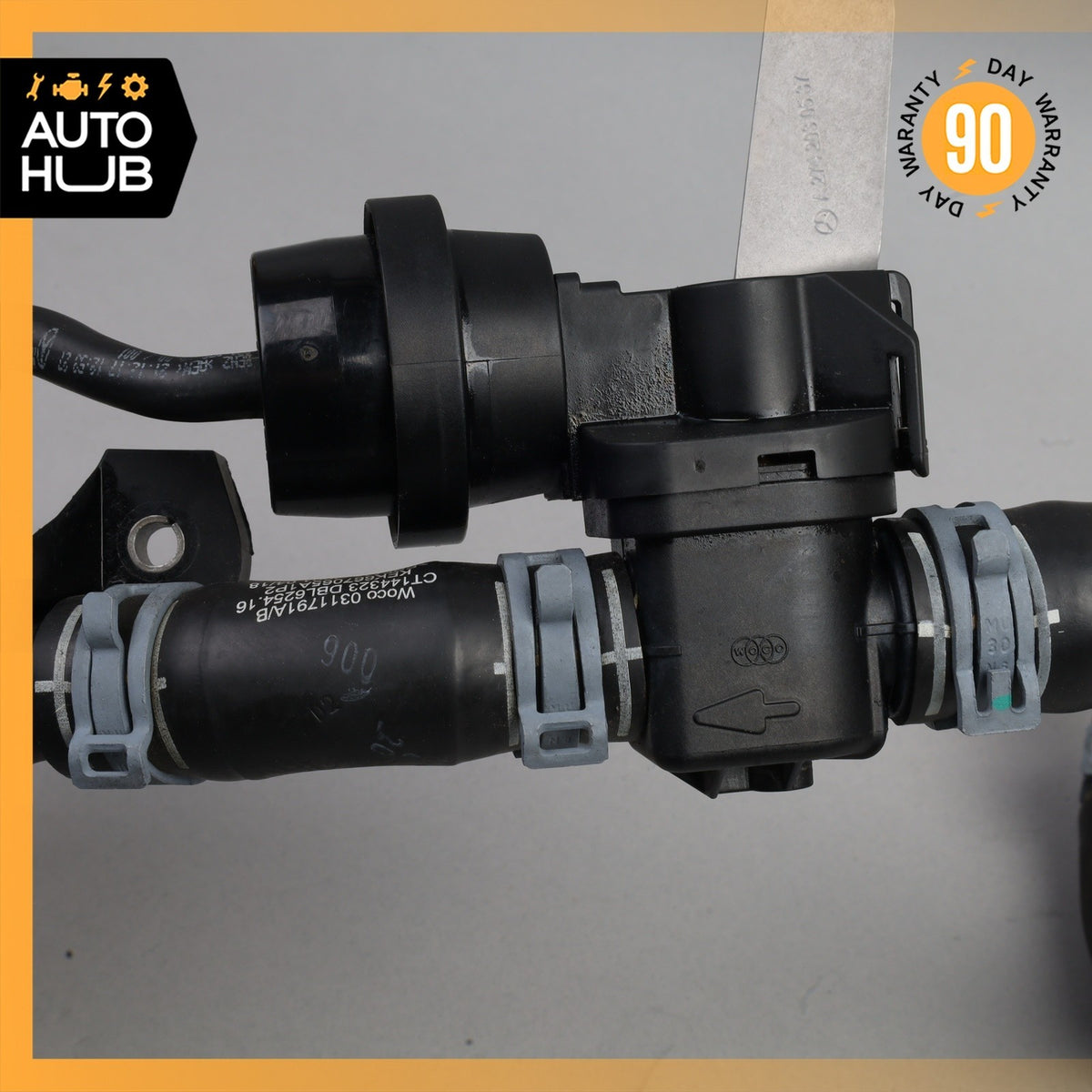 16-19 Mercedes X253 GLC300 Between Thermostat Heater Water Line OEM - photo 18