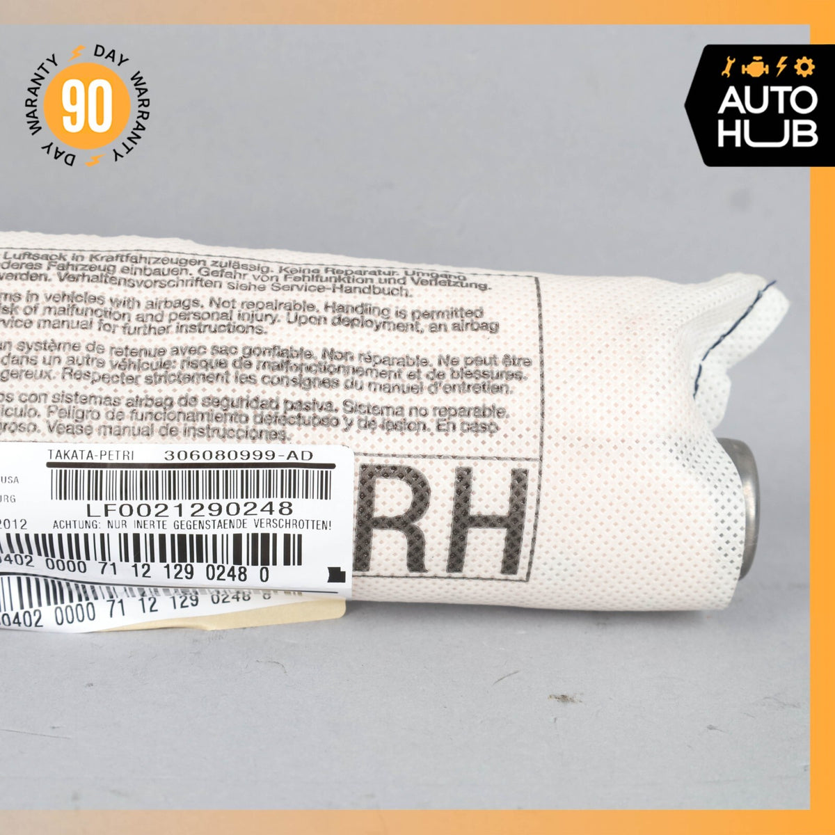 Mercedes W207 E350 C250 E550 Front Right Side Seat Airbag Air Bag OEM - photo 3