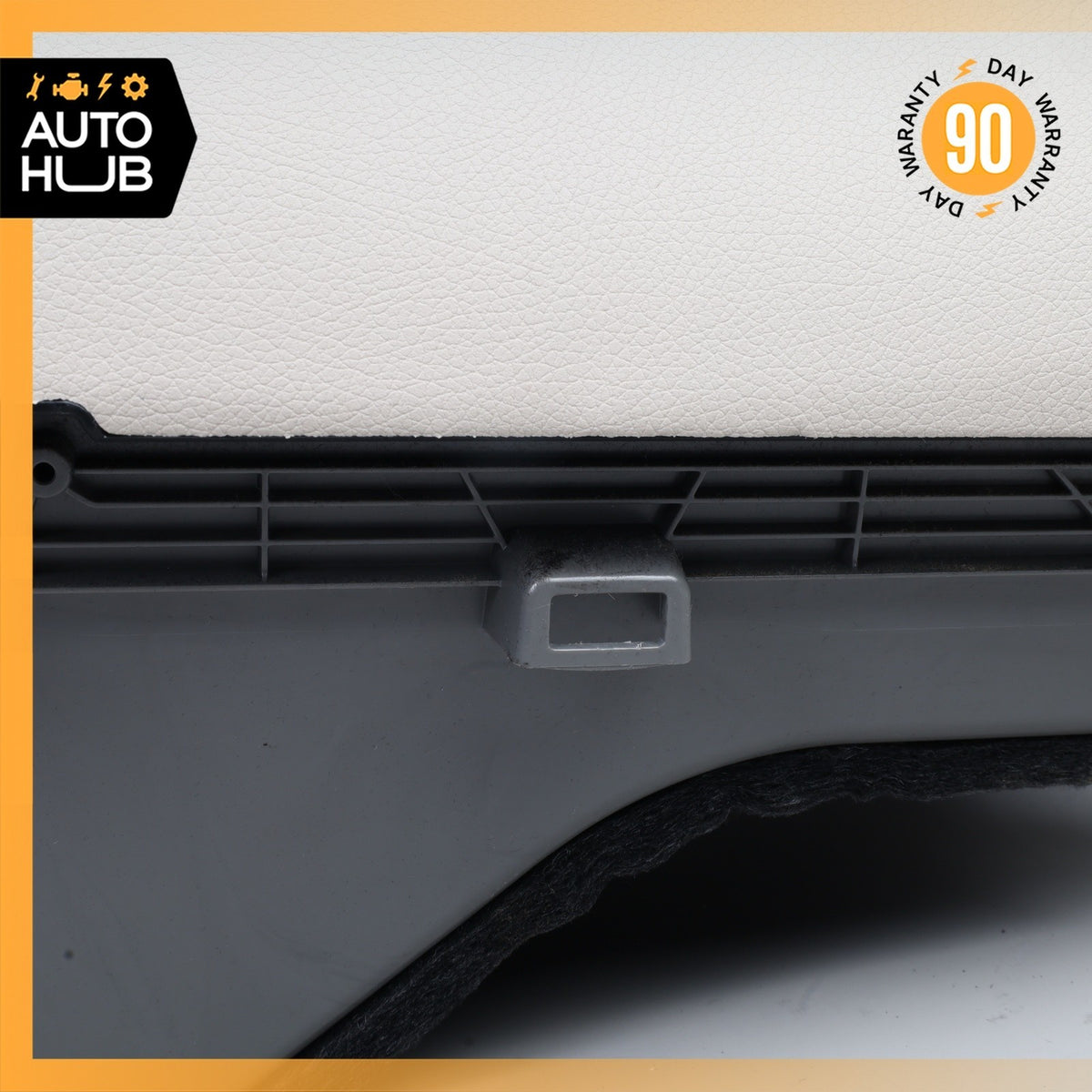 17-20 Mercedes W213 E300 Dash Dashboard Glove Box Compartment Beige OEM - photo 7