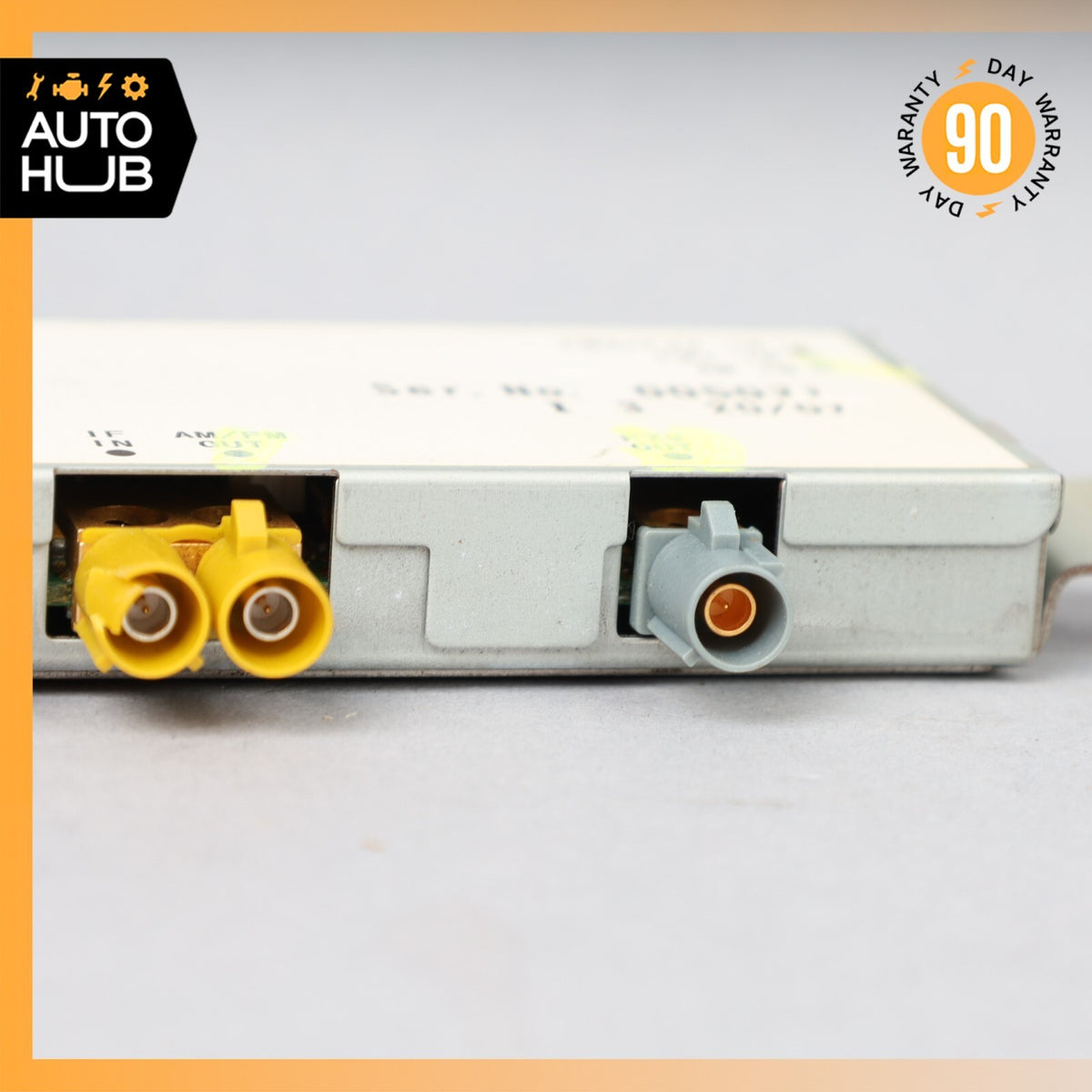 2008 Bentley Continental Flying Spur Rear Antenna AM/FM Amplifier Module OEM - photo 4