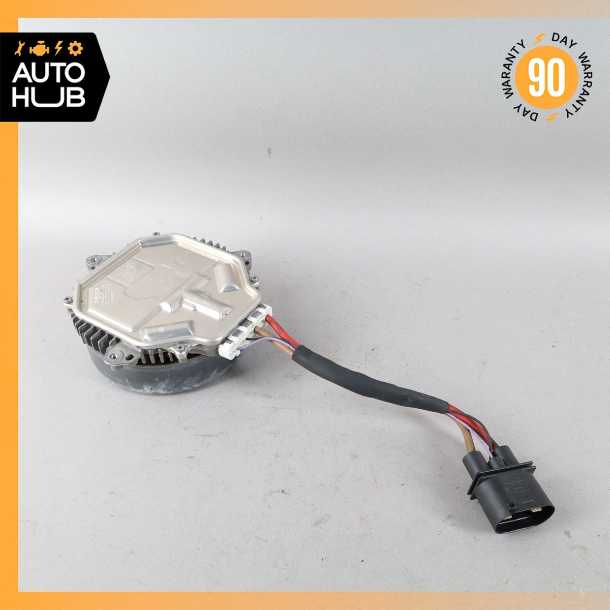 Mercedes W205 C350e Engine Radiator Cooling Fan Motor 0999061200 OEM 82k - photo 3