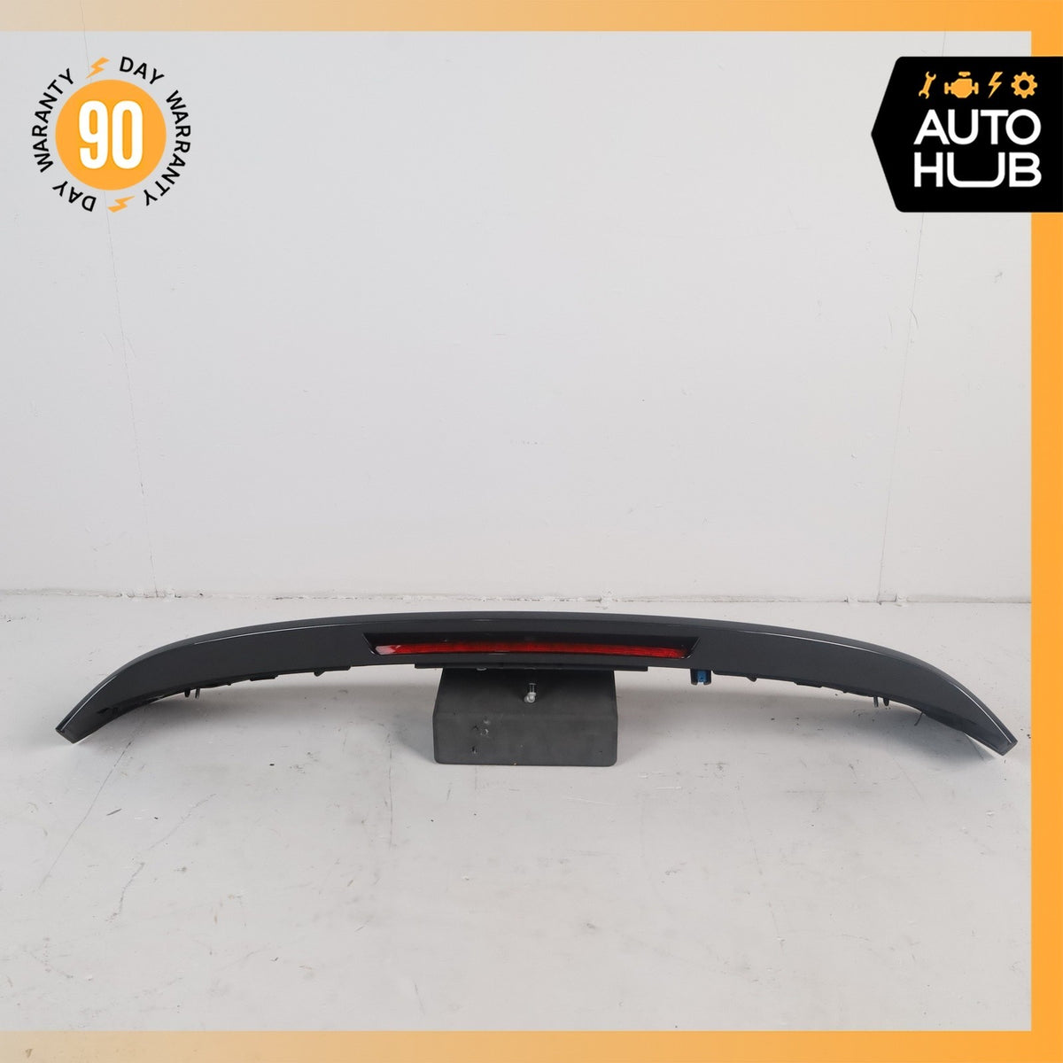 20-22 Mercedes X253 GLC300 GLC63 AMG Trunk Lid Molding Trim Spoiler Wing OEM 78k - photo 6