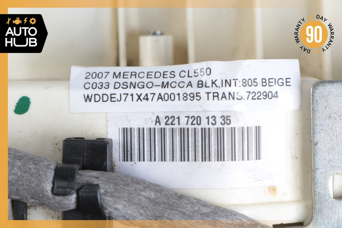 Mercedes W216 CL550 S550 Front Left Side Door Lock Latch Actuator Keyless Go OEM - photo 11