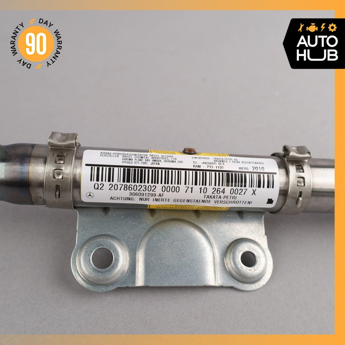 11-17 Mercedes W207 E350 E550 Door Airbag Left Driver Side 2078602302 OEM - photo 16