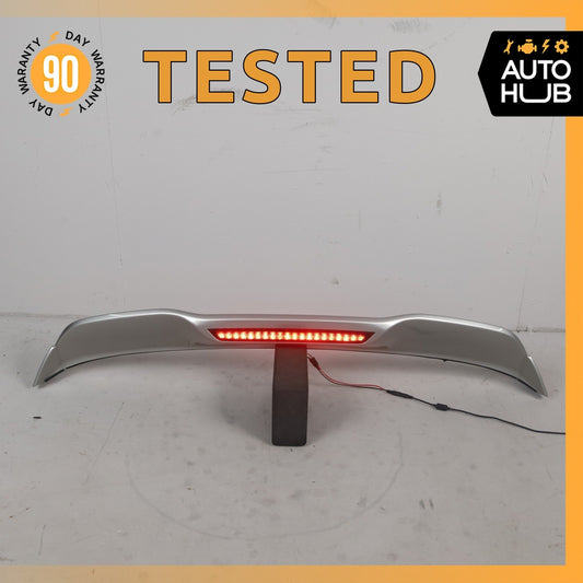 12-14 Porsche Cayenne 958 Trunk Lid Molding Trim Spoiler Wing w/ Light OEM - photo 1