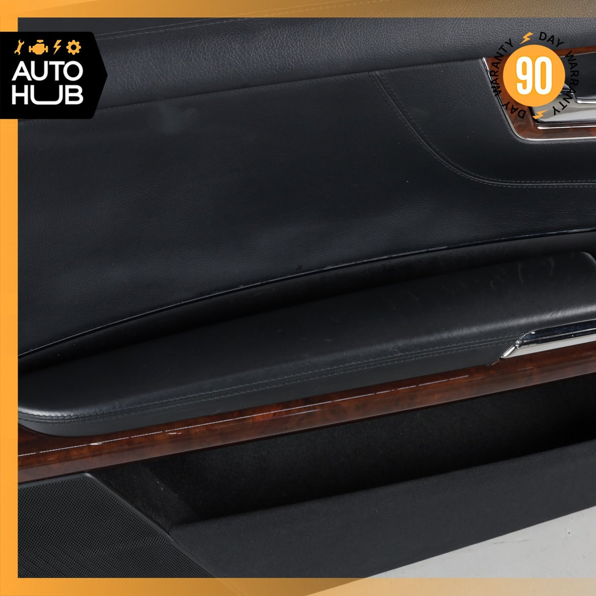07-14 Mercedes W216 CL550 Front Left Driver Side Interior Door Panel Leather OEM - photo 11