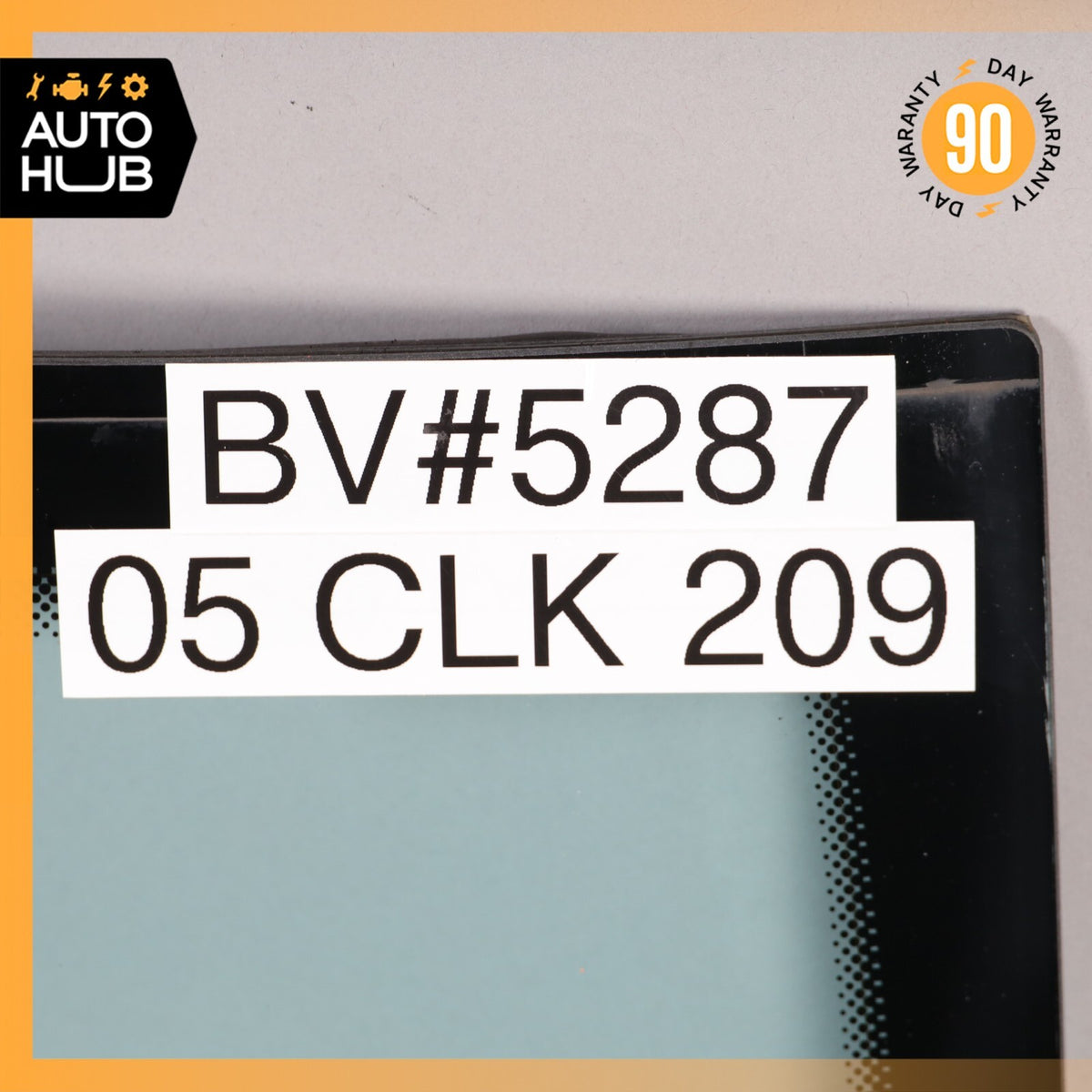 03-05 Mercedes W209 CLK500 CLK320 Front Windshield Glass Wind Shield OEM - photo 13
