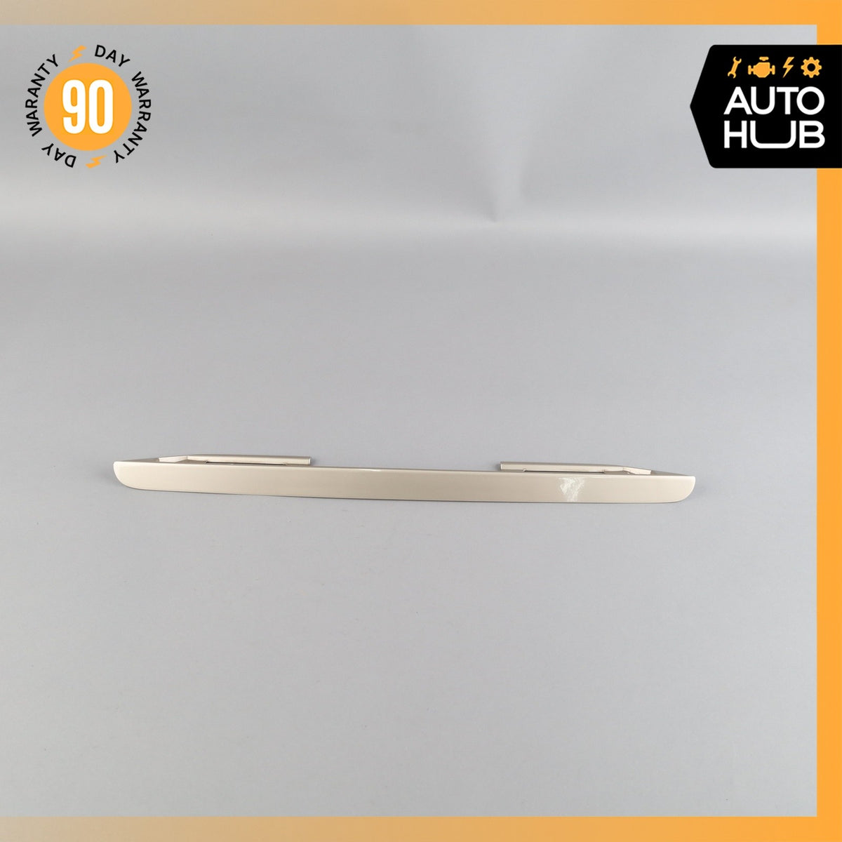 93-99 Mercedes W140 CL600 S500 S600 Coupe Trunk Lid License Plate Trim Panel OEM - photo 1
