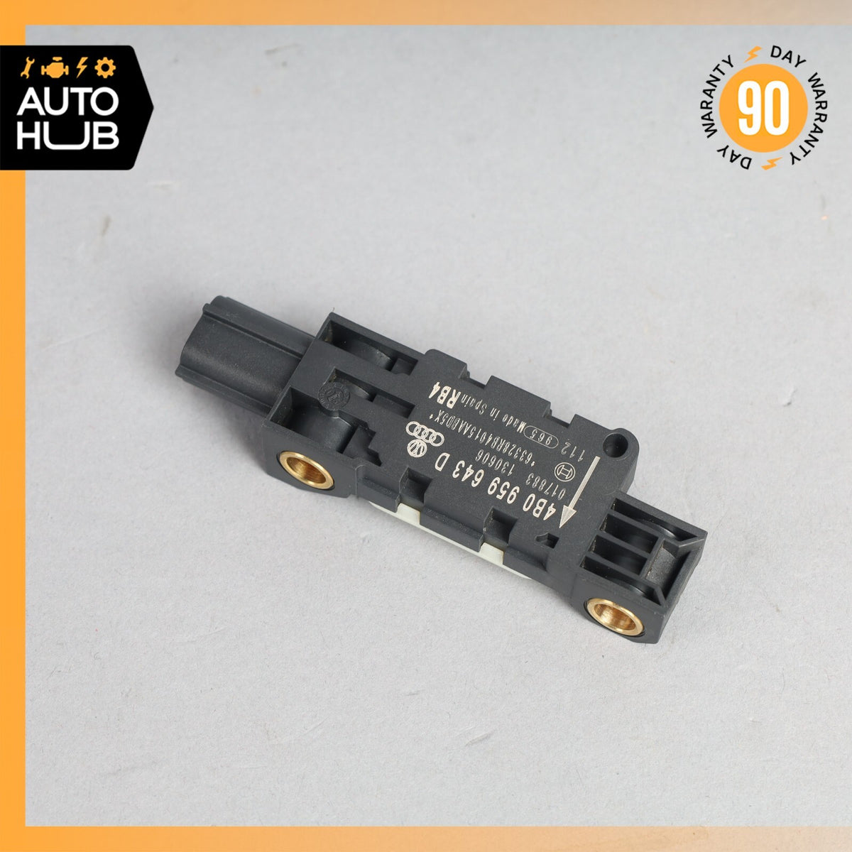 03-12 Bentley Continental GT GTC Flying Spur Airbag Crash Impact Sensor SRS OEM - photo 1