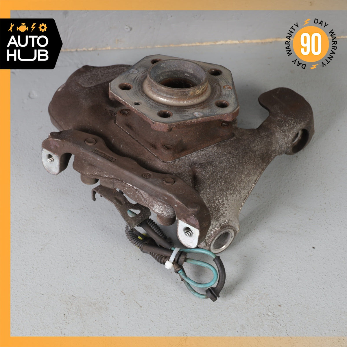 11-19 Maserati GranTurismo M145 Front Left Side Spindle Knuckle Hub OEM - photo 8