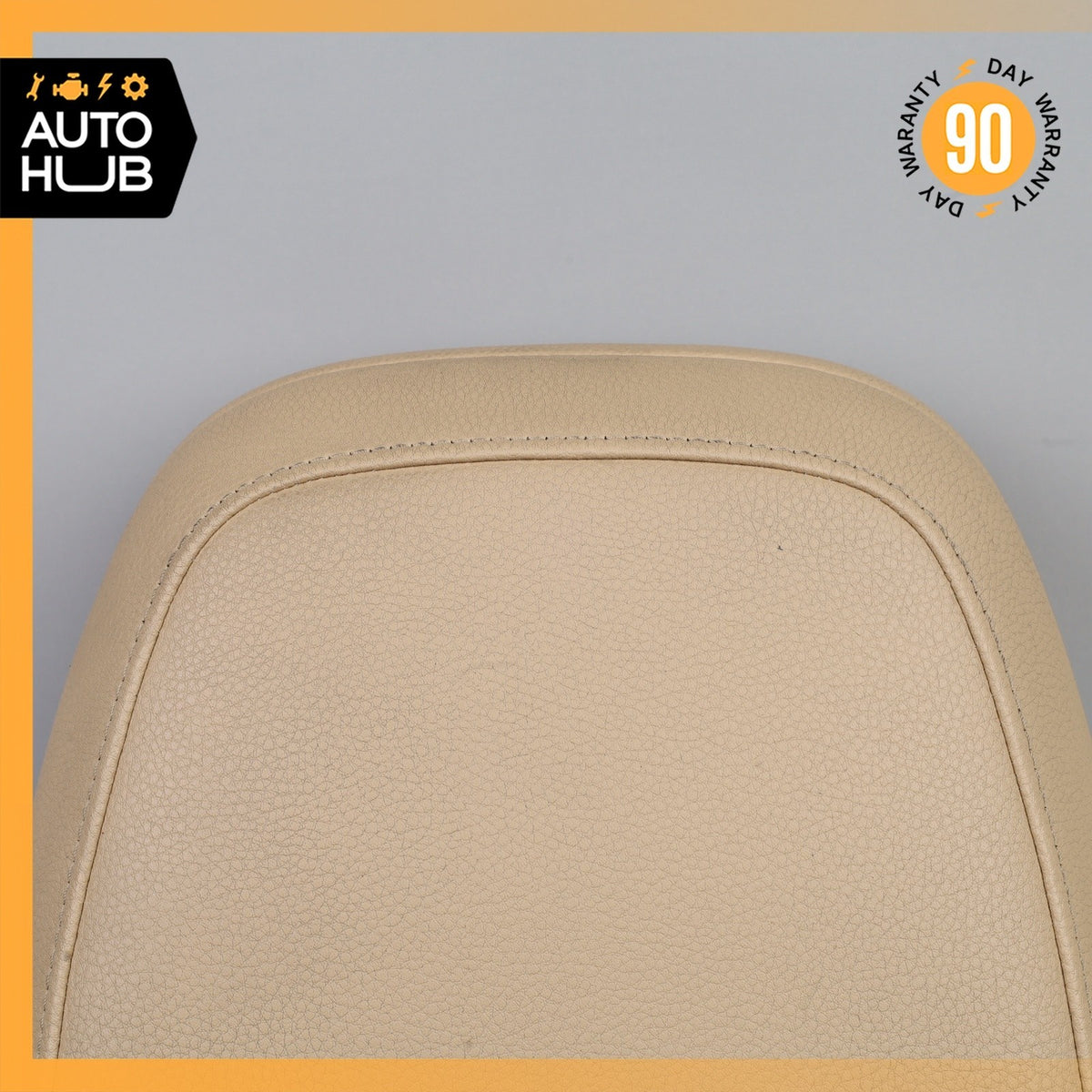 11-14 Porsche Cayenne 958 Hybrid S Front Right Side Headrest Head Rest Beige OEM - photo 10