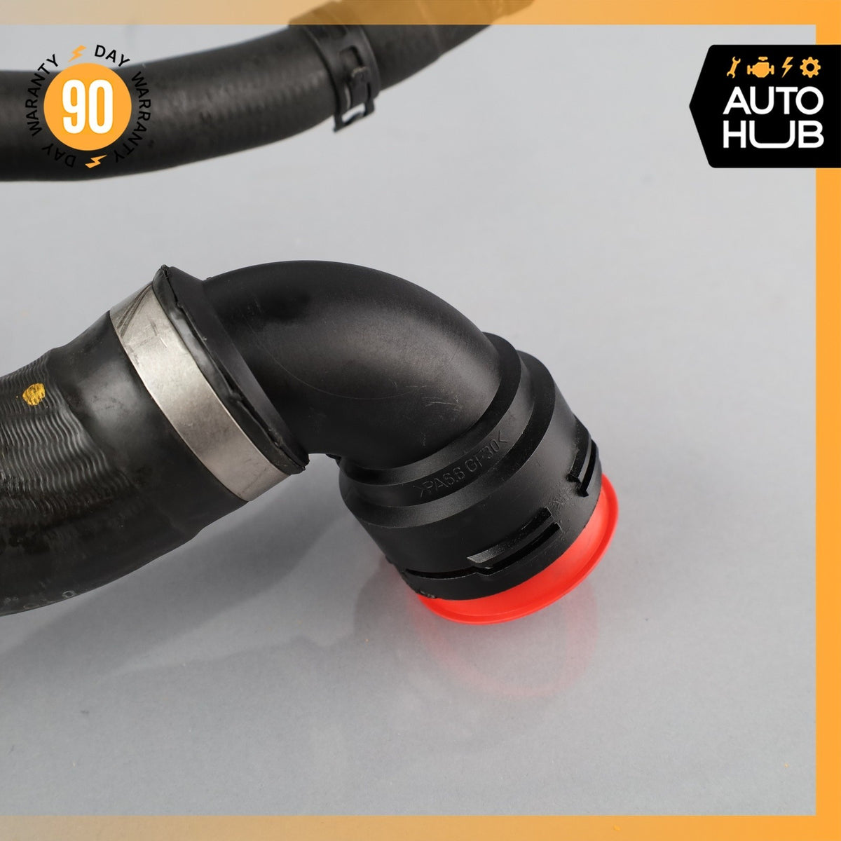 07-12 Mercedes R230 SL550 Lower Radiator Cooling Hose Pipe 2305013482 OEM - photo 4
