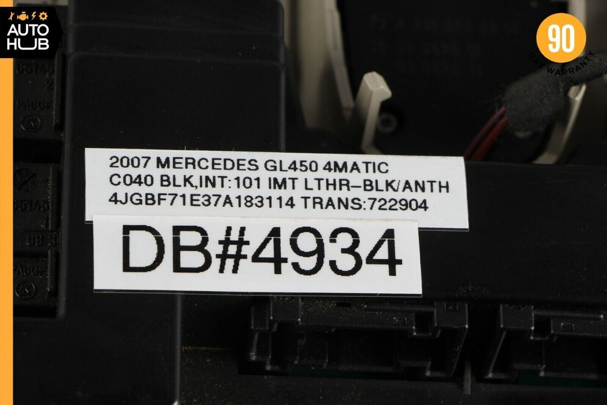 06-13 Mercedes X164 GL450 ML63 AMG Front Overhead Dome Light Lamp Gray OEM - photo 12