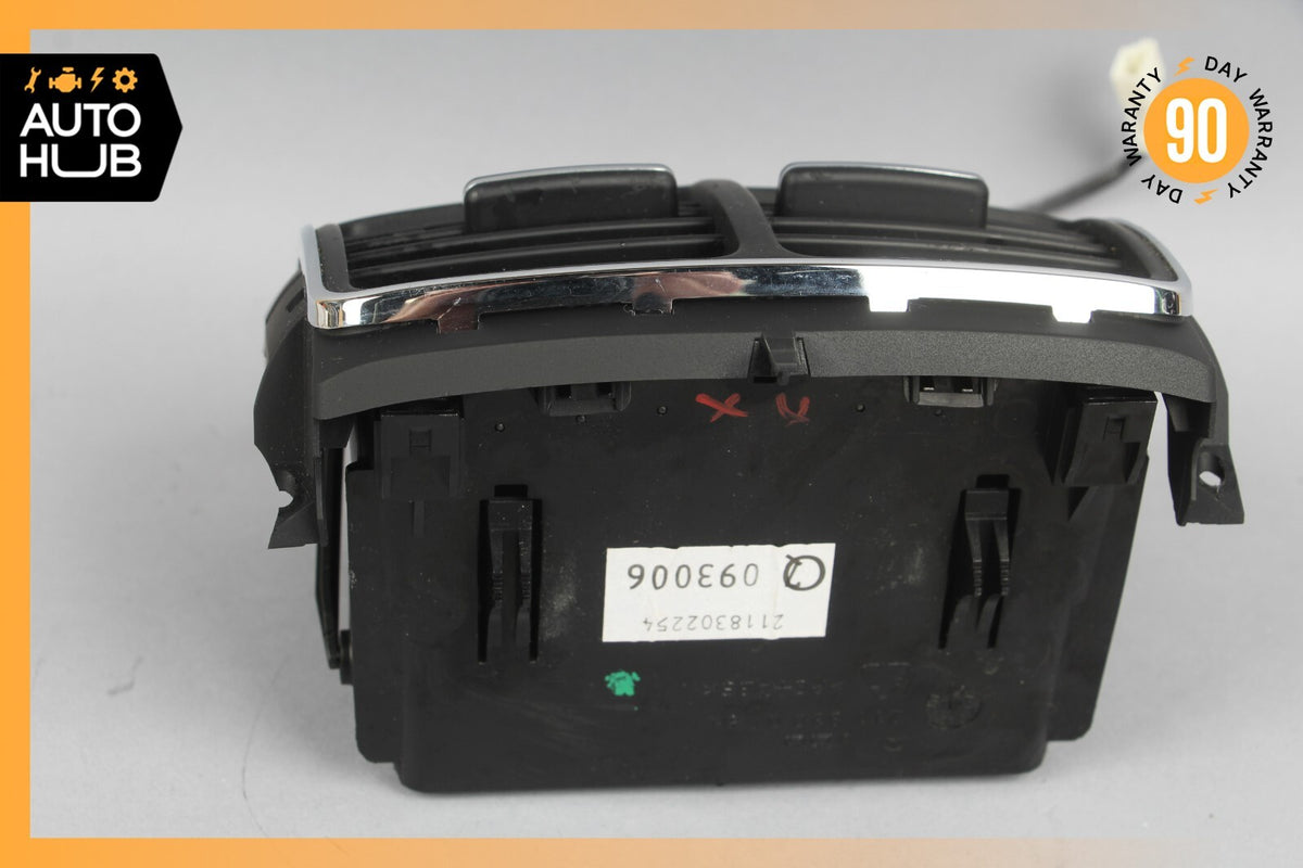 06-11 Mercedes W219 CLS63 AMG CLS550 Rear Seat AC A/C Control Air Vent Black OEM - photo 6