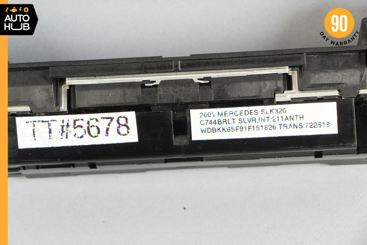 96-04 Mercedes R170 SLK320 CLK320 Control Panel Heated Seat Control Buttons OEM - photo 12