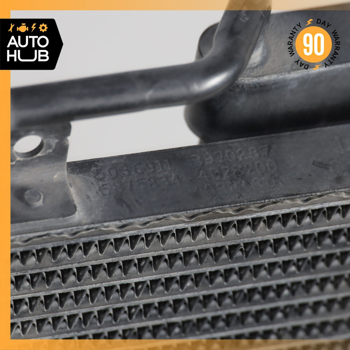 07-08 Mercedes W221 S600 CL600 Power Steering Oil Cooler Radiator w/ Lines OEM - photo 18