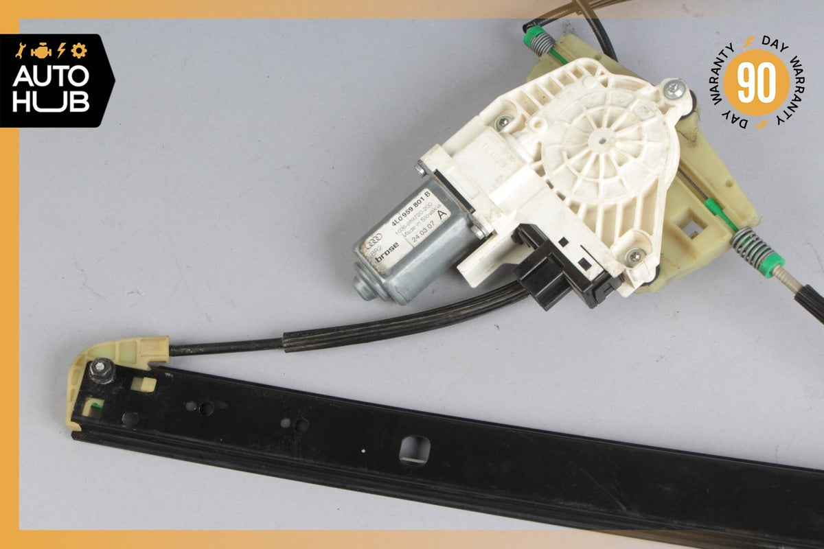 07-09 Audi Q7 Front Left Driver Side Window Regulator Motor 4L0959801B OEM - photo 4