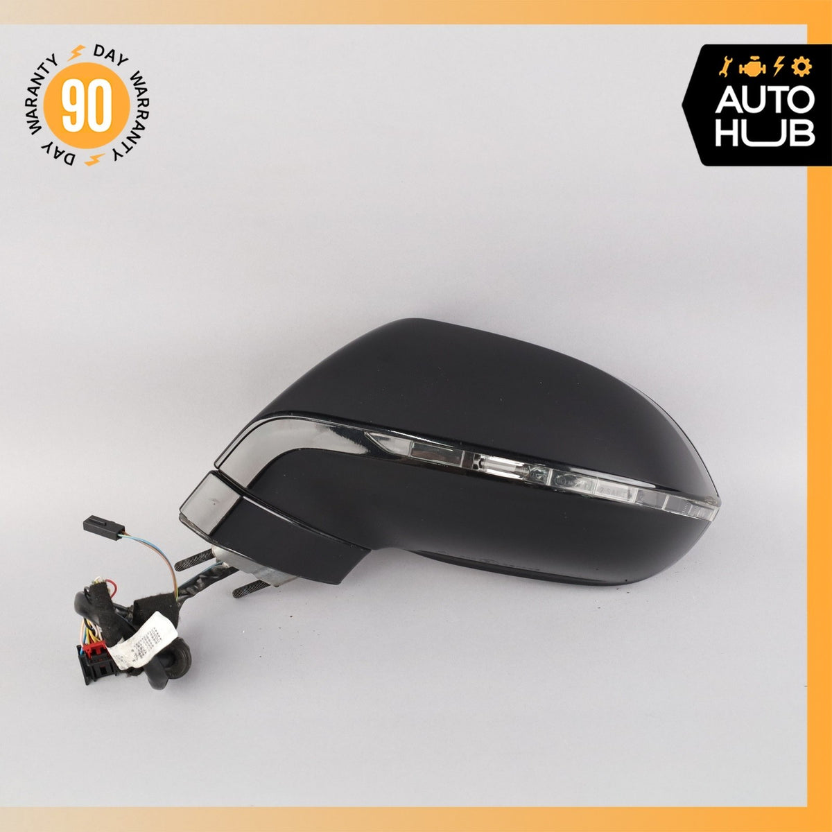 12-18 Audi 4G8 A7 S7 RS7 Left Rear View Door Mirror w/ Blind Spot OEM 60k - photo 9