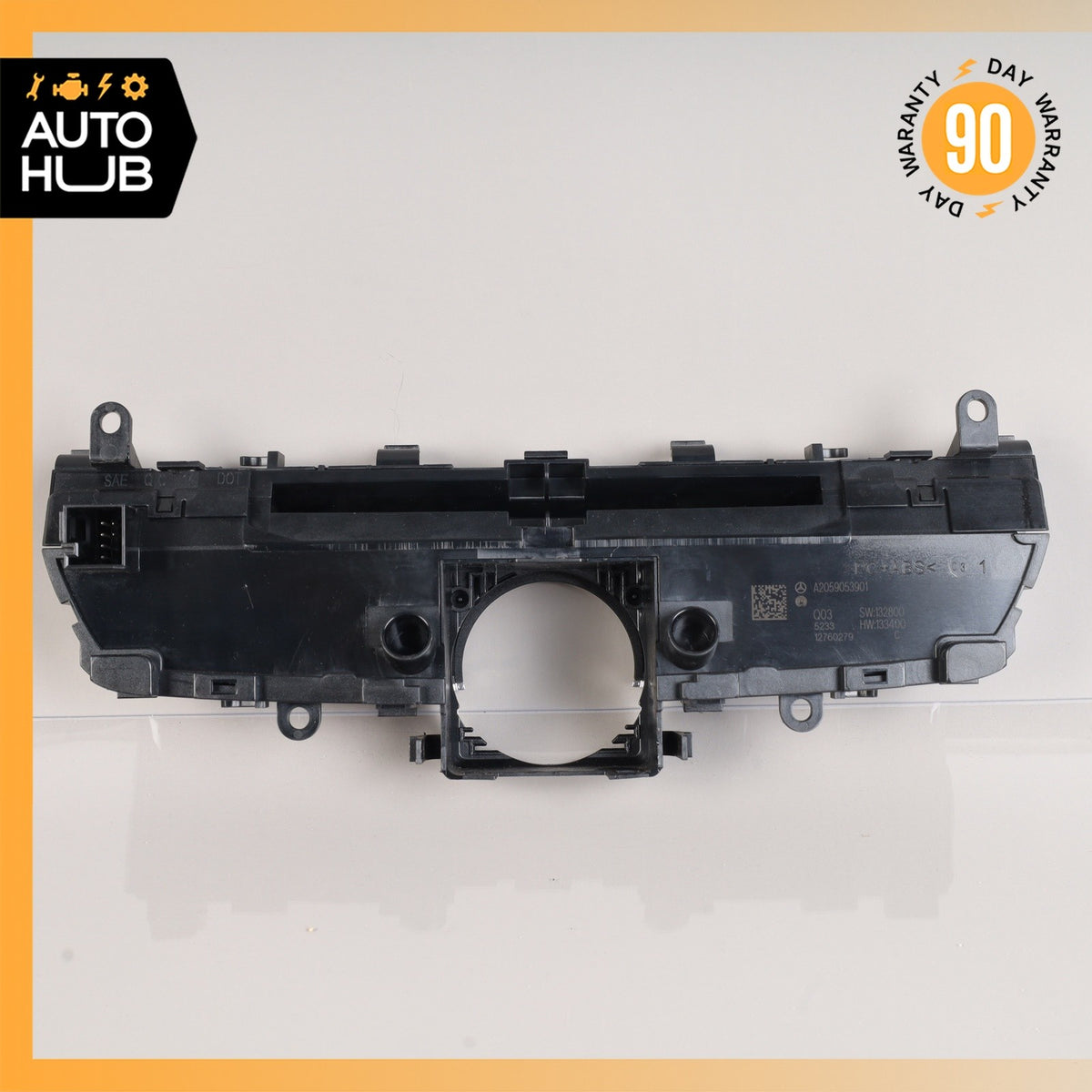 15-19 Mercedes W205 C300 Center Dashboard Hazard Control Switch OEM - photo 12
