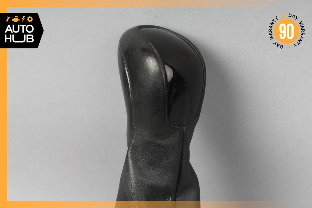 03-06 Mercedes W211 E55 AMG E320 E350 Shifter Shift Knob Boot Cover Black OEM - photo 2