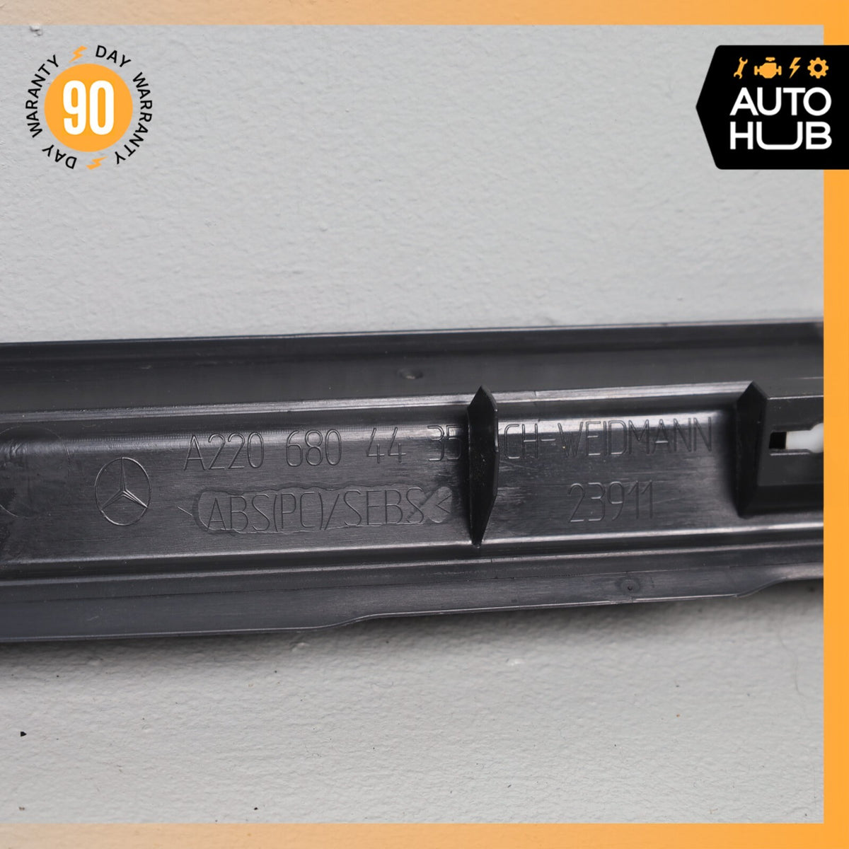 03-06 Mercedes W220 S600 S55 Front Right Side Door Step Sill Panel OEM - photo 15