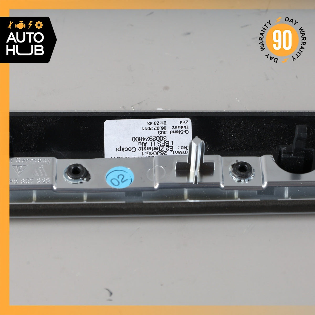 11-18 Porsche Cayenne 958 Dashboard Cover Panel Trim Molding 7P5857222Q OEM - photo 10