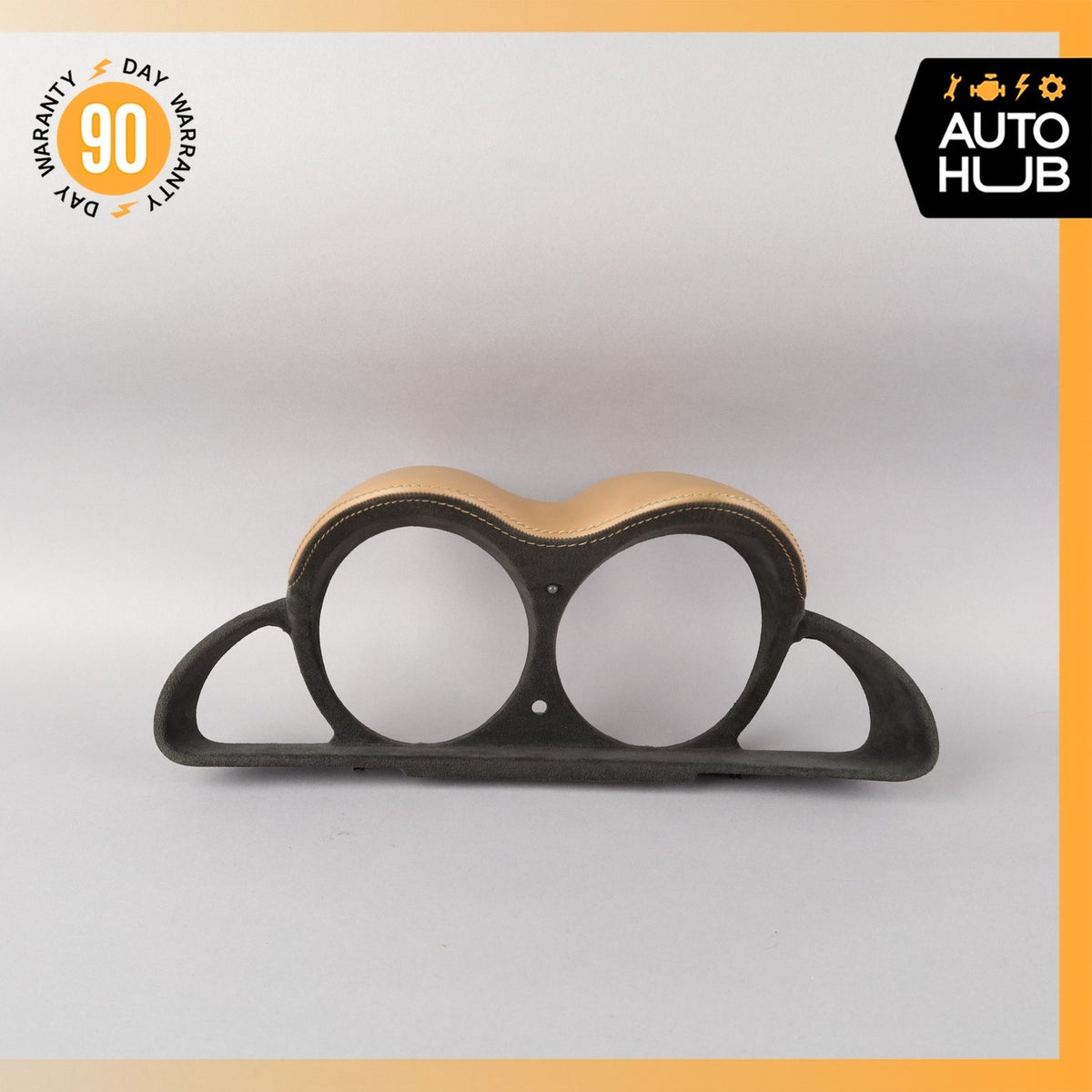 03-06 Mercedes R230 SL500 Instrument Cluster Speedometer Trim Suede Designo OEM - photo 1