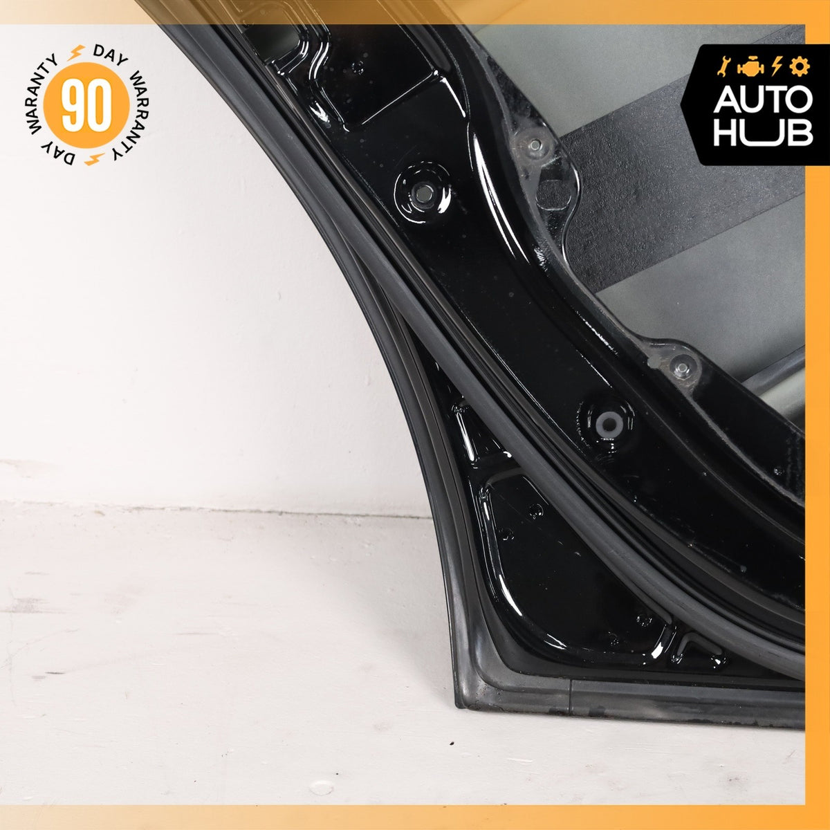 17-23 Mercedes W213 E300 E400 Rear Left Driver Side Door Shell Black OEM 84k - photo 16