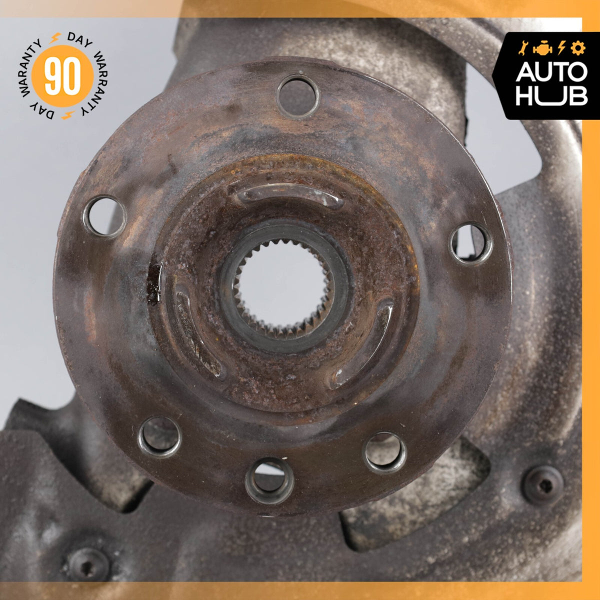 11-18 Porsche Cayenne 958 Hybrid S Front Left Driver Knuckle Spindle OEM - photo 8