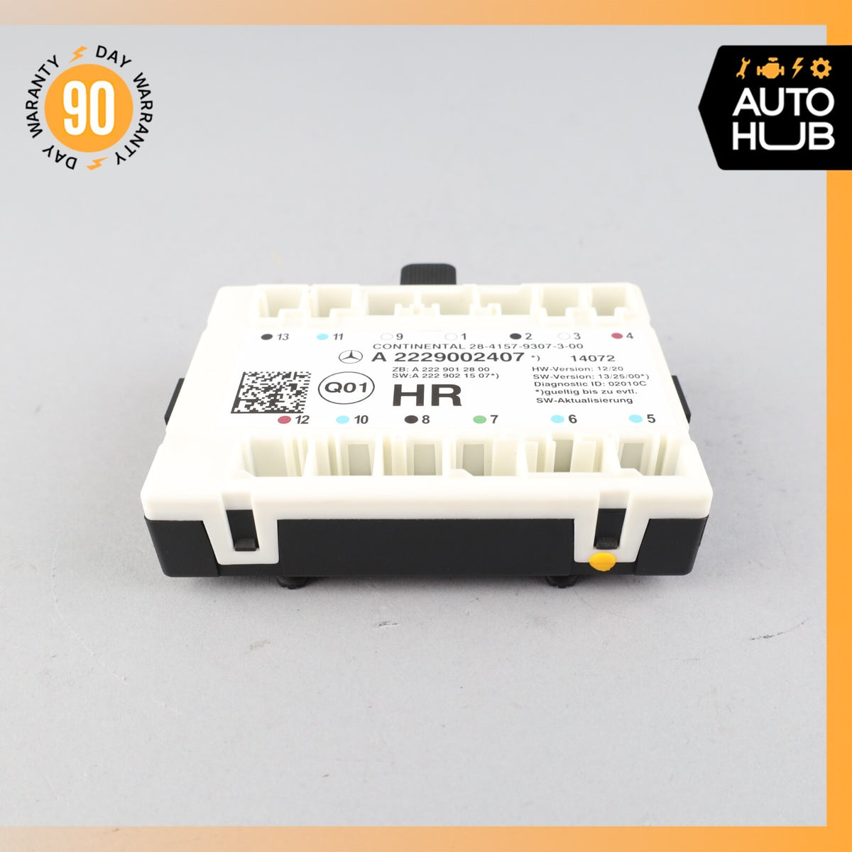 2014 Mercedes W222 S550 Rear Right Door Control Module 2229002407 OEM - photo 5