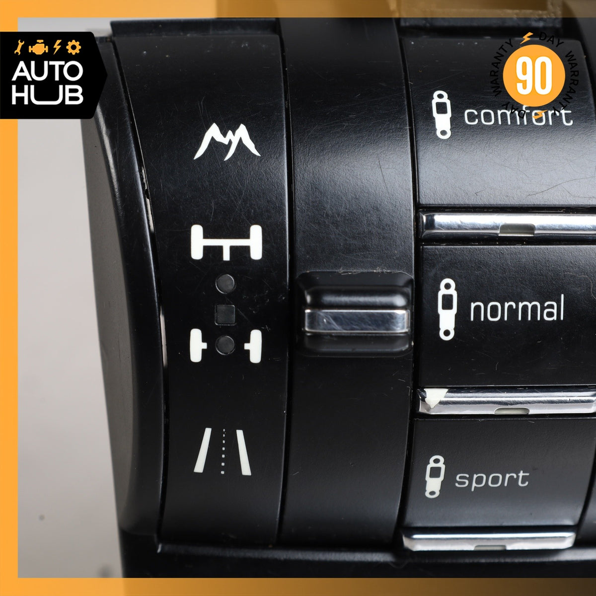 11-14 Porsche Cayenne 958 GTS Turbo Suspension Mode Selector Switch Panel OEM - photo 6