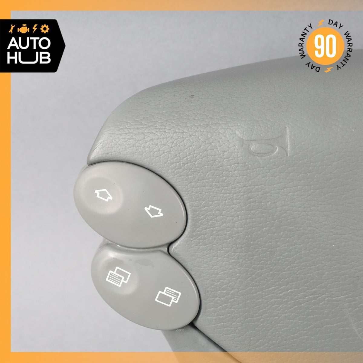 Mercedes R230 SL500 SL55 AMG CLK500 E350 Steering Wheel Airbag Air Bag Gray OEM - photo 2
